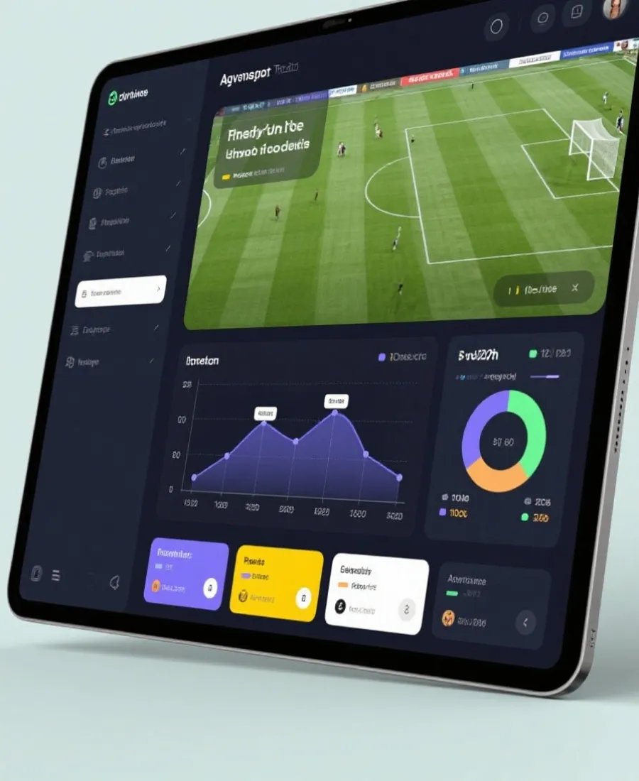 世界杯数据与赛程展示示意图